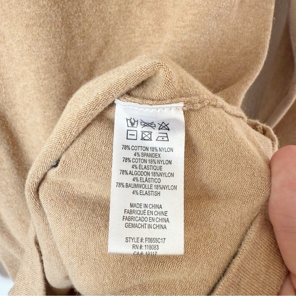 Minnie Rose Crewneck Fitted Sweater Sz S - Picture 5 of 5